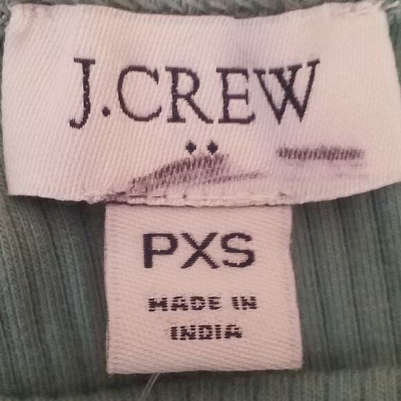 J.Crew Factory Midi Dress – Green – Size PXS - Picture 4 of 6